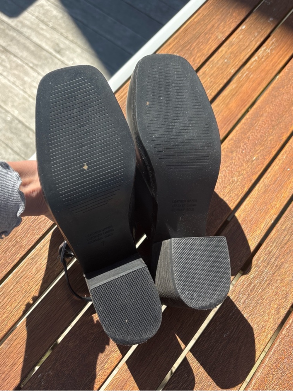 Intentionally Blank Slingback Clogs - Picture 4 of 6